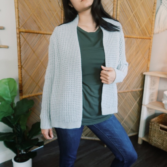 GAP Sweaters - GAP Natural Chunky Knit Open-front XS